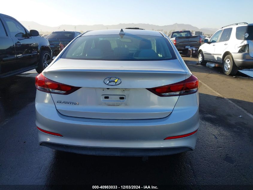 2018 Hyundai Elantra Value Edition VIN: 5NPD84LF6JH293344 Lot: 40983033