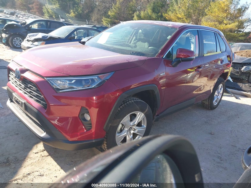 2021 TOYOTA RAV4 HYBRID(VIN: 2T3R6RFV0MW005875