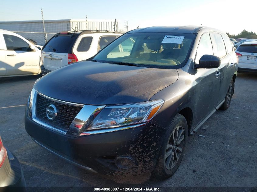 2014 Nissan Pathfinder S VIN: 5N1AR2MM8EC665474 Lot: 40983097