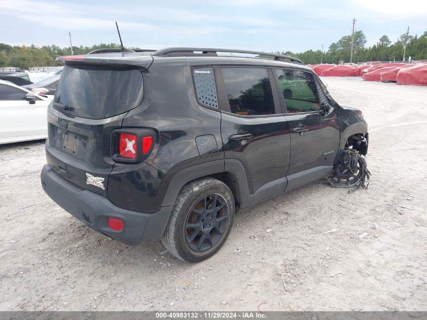 VIN ZACNJABB5KPK60640 2019 Jeep Renegade, Altitude Fwd no.4