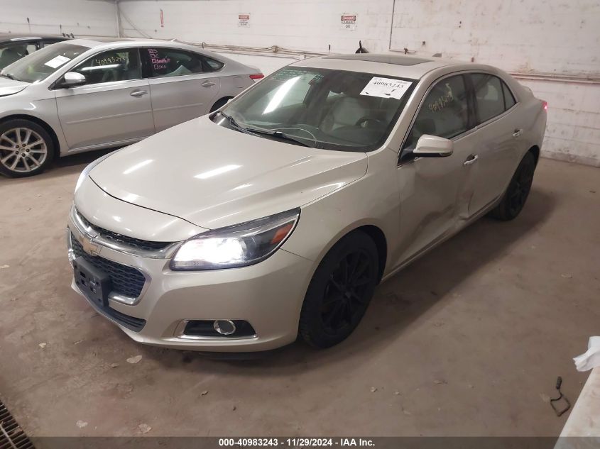 VIN 1G11G5SX4FF106263 2015 Chevrolet Malibu, 2LZ no.2