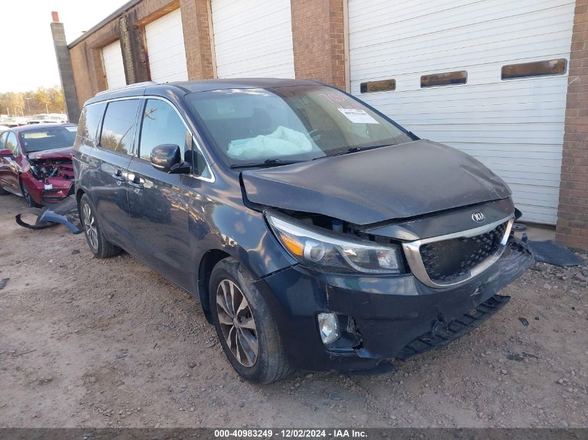 VIN KNDMC5C19G6157656 2016 KIA Sedona, SX no.1