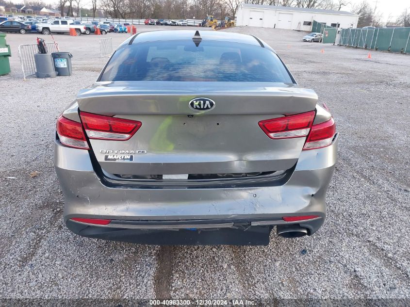 VIN 5XXGT4L31GG073227 2016 KIA OPTIMA no.6