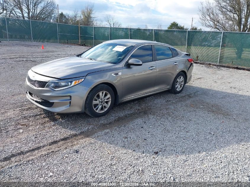 VIN 5XXGT4L31GG073227 2016 KIA OPTIMA no.2