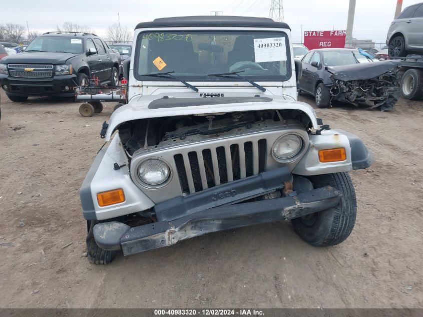 2004 Jeep Wrangler X VIN: 1J4FA39S04P736957 Lot: 40983320