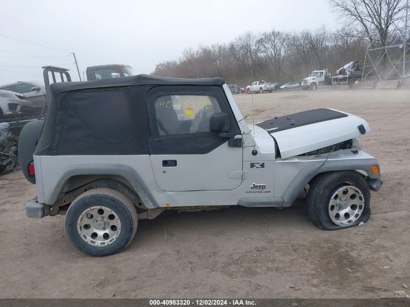 2004 Jeep Wrangler X VIN: 1J4FA39S04P736957 Lot: 40983320