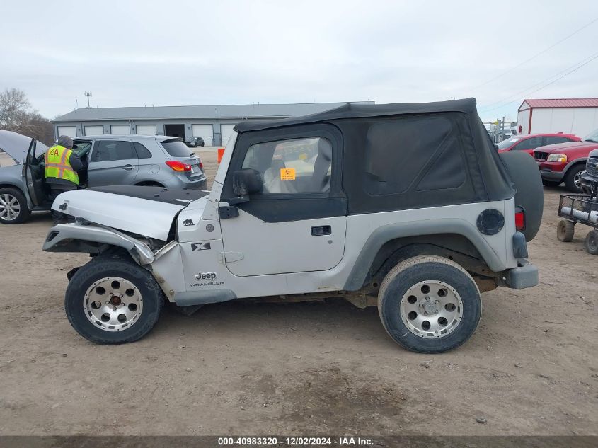 2004 Jeep Wrangler X VIN: 1J4FA39S04P736957 Lot: 40983320