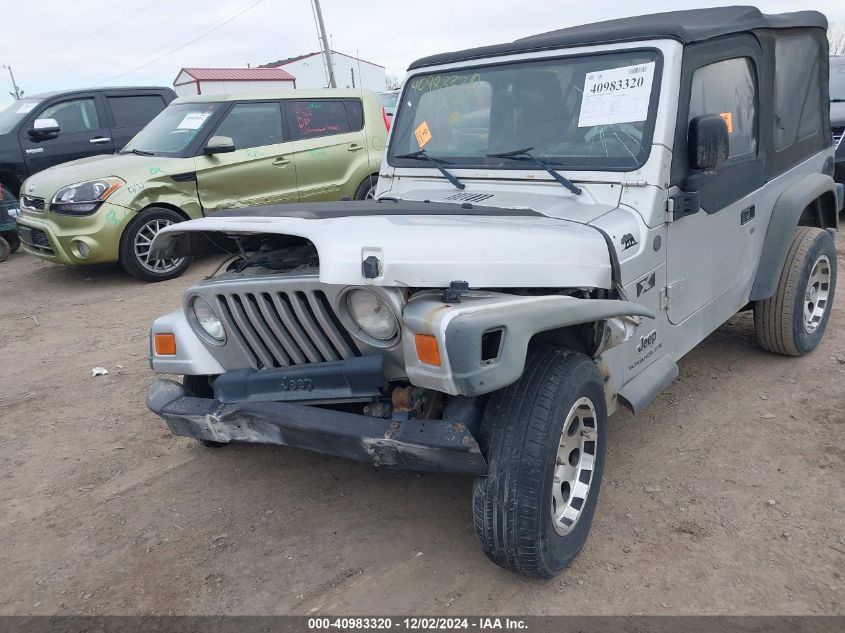 2004 Jeep Wrangler X VIN: 1J4FA39S04P736957 Lot: 40983320