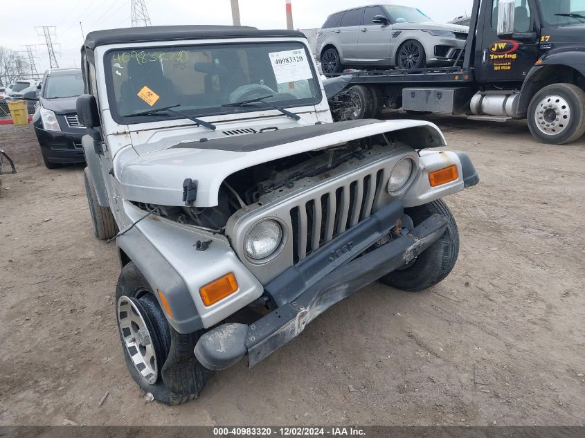 2004 Jeep Wrangler X VIN: 1J4FA39S04P736957 Lot: 40983320