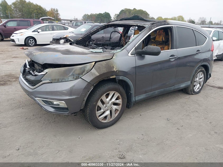 2015 HONDA CR-V EX-L - 2HKRM3H74FH518770