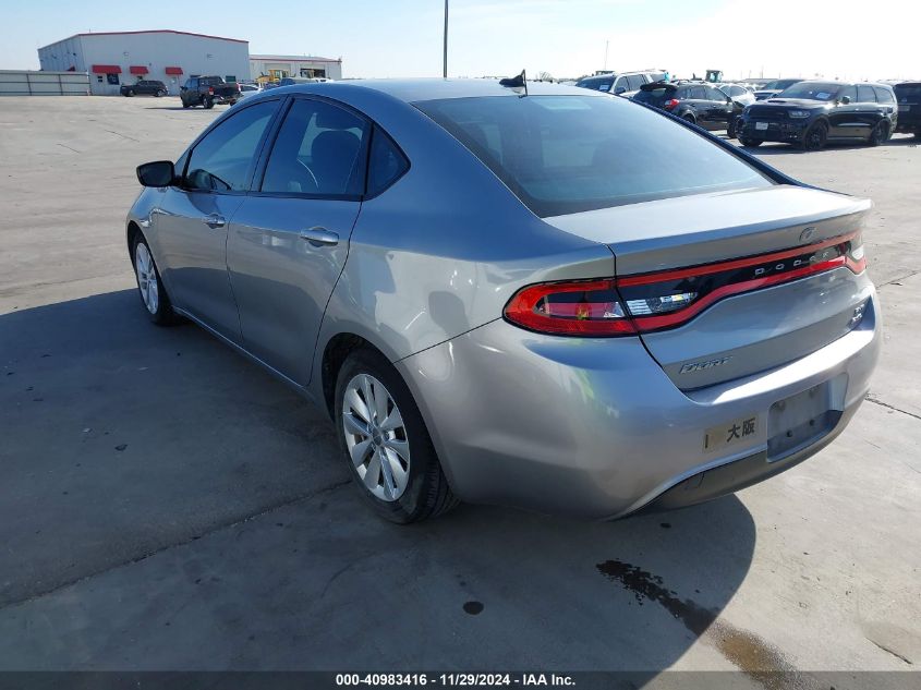 VIN 1C3CDFBB9ED920345 2014 Dodge Dart, Sxt no.3