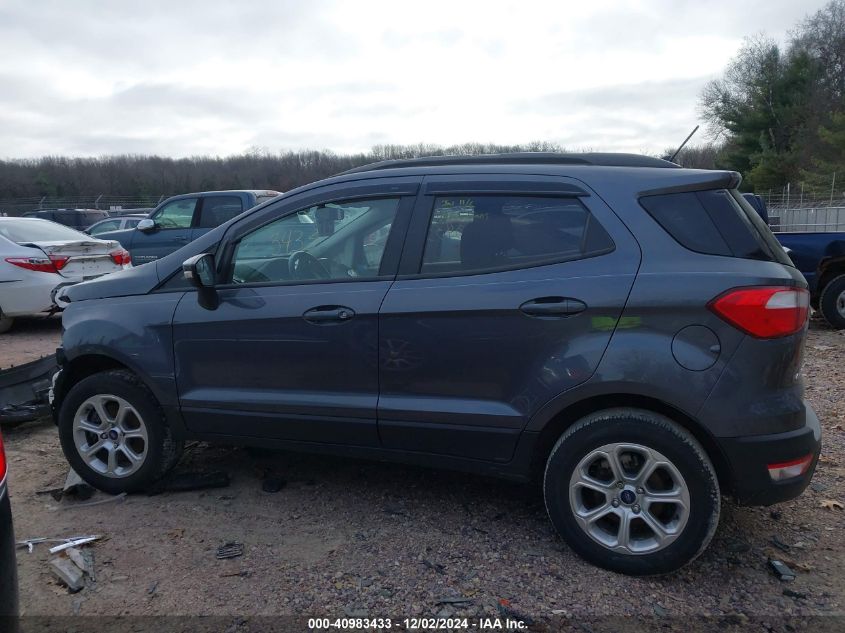 2019 Ford Ecosport Se VIN: MAJ6S3GL2KC286401 Lot: 40983433