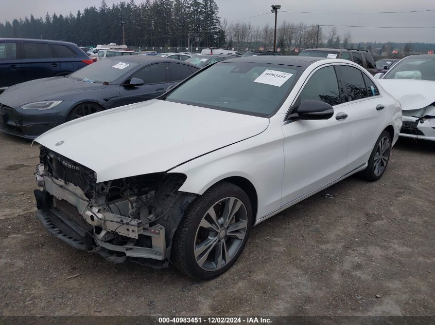 VIN 55SWF4KB2GU115062 2016 Mercedes-Benz C 300, 4Ma... no.2