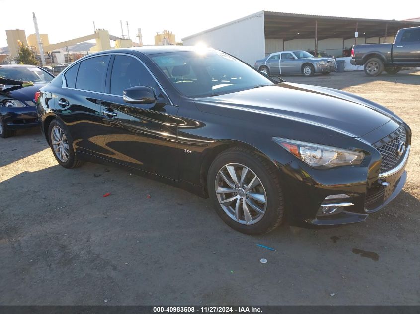 VIN JN1EV7AP6GM304242 2016 Infiniti Q50, 3.0T Premium no.1