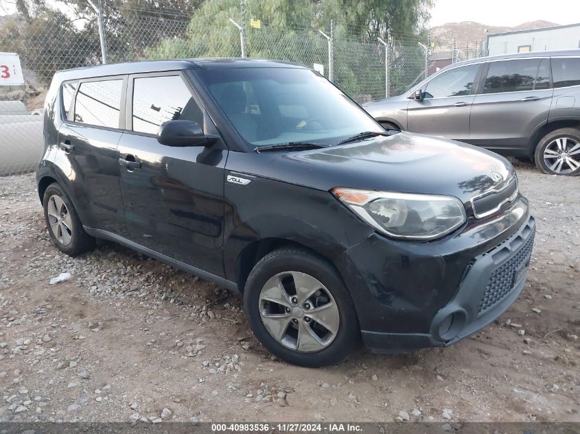 VIN KNDJN2A29F7206287 2015 KIA Soul no.1