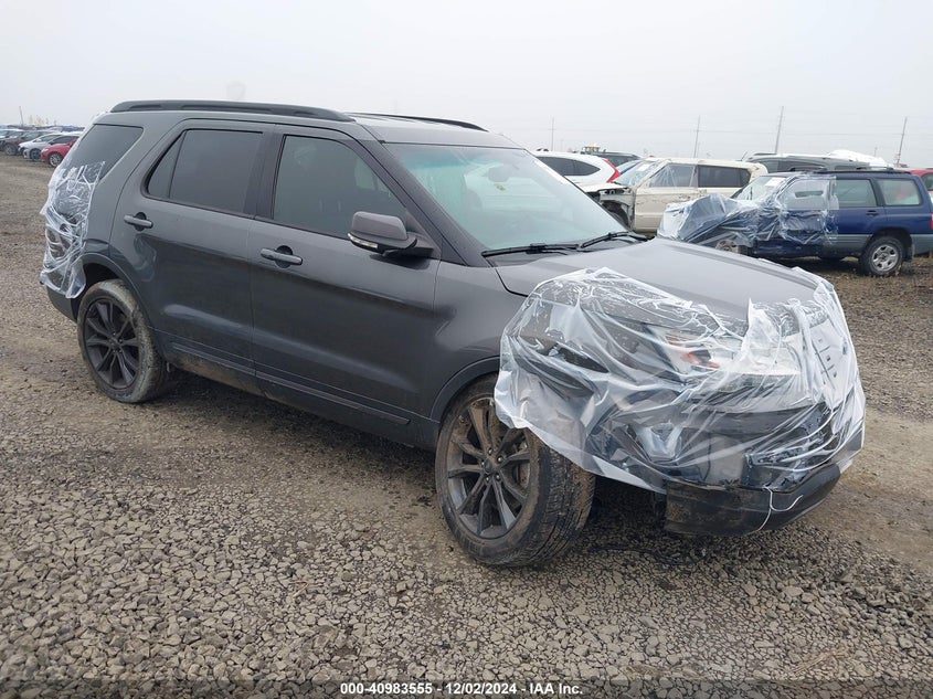Vin: 1fm5k8d83hga94131, lot: 41473371, ford explorer xlt 20171