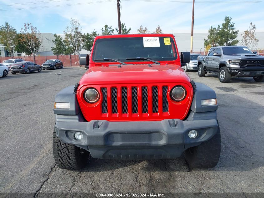 2019 Jeep Wrangler Unlimited Sport S 4X4 VIN: 1C4HJXDG3KW528471 Lot: 40983624