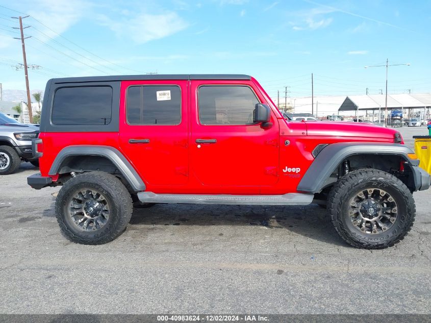 2019 Jeep Wrangler Unlimited Sport S 4X4 VIN: 1C4HJXDG3KW528471 Lot: 40983624