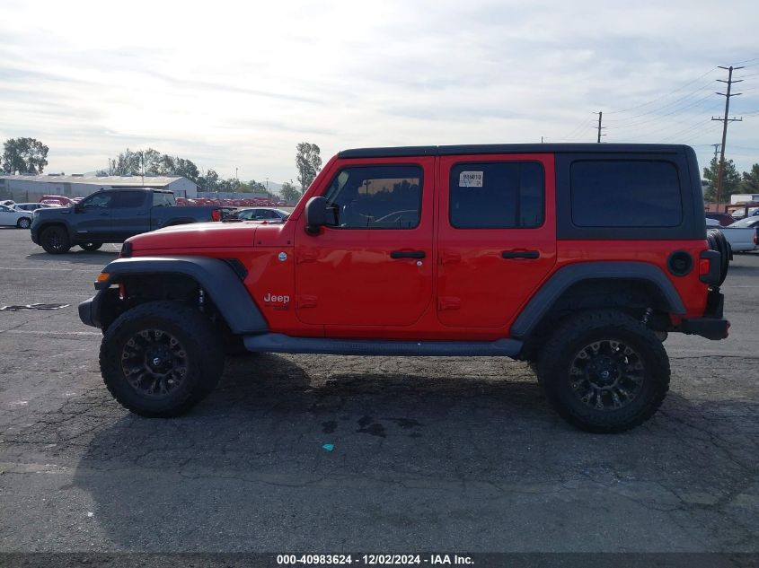 2019 Jeep Wrangler Unlimited Sport S 4X4 VIN: 1C4HJXDG3KW528471 Lot: 40983624