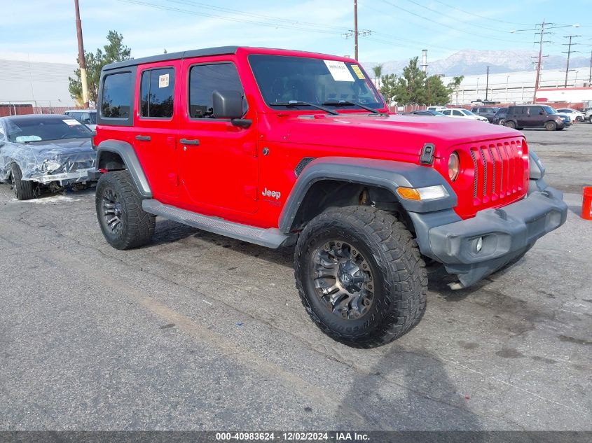 2019 Jeep Wrangler Unlimited Sport S 4X4 VIN: 1C4HJXDG3KW528471 Lot: 40983624