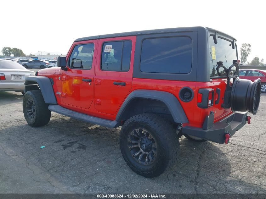 2019 Jeep Wrangler Unlimited Sport S 4X4 VIN: 1C4HJXDG3KW528471 Lot: 40983624