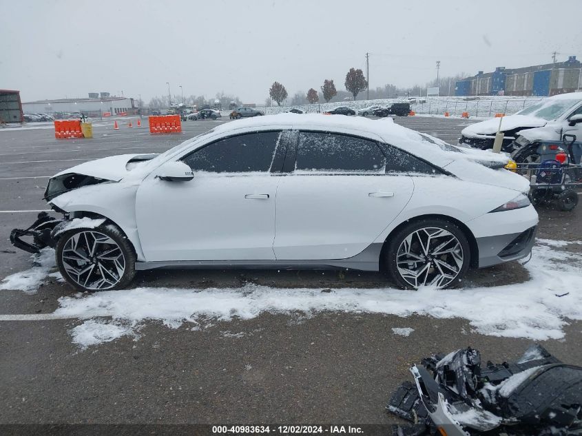 2024 Hyundai Ioniq 6 Sel VIN: KMHM34AC2RA059465 Lot: 40983634