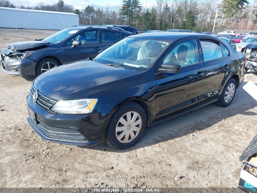 VIN 3VW2K7AJ4FM339379 2015 Volkswagen Jetta, 2.0L S no.2