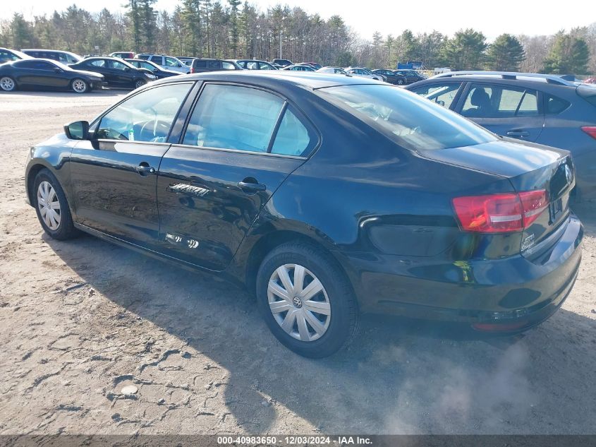 VIN 3VW2K7AJ4FM339379 2015 Volkswagen Jetta, 2.0L S no.3