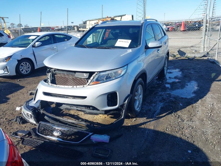 VIN 5XYKT4A75FG565074 2015 KIA Sorento, Lx V6 no.12