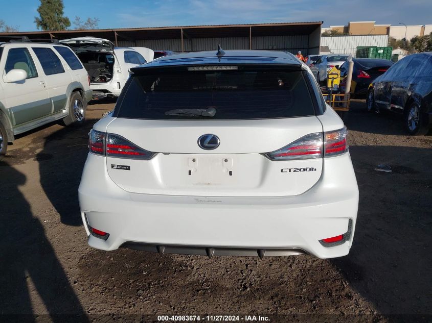 VIN JTHKD5BH5G2257424 2016 Lexus CT, 200H no.16