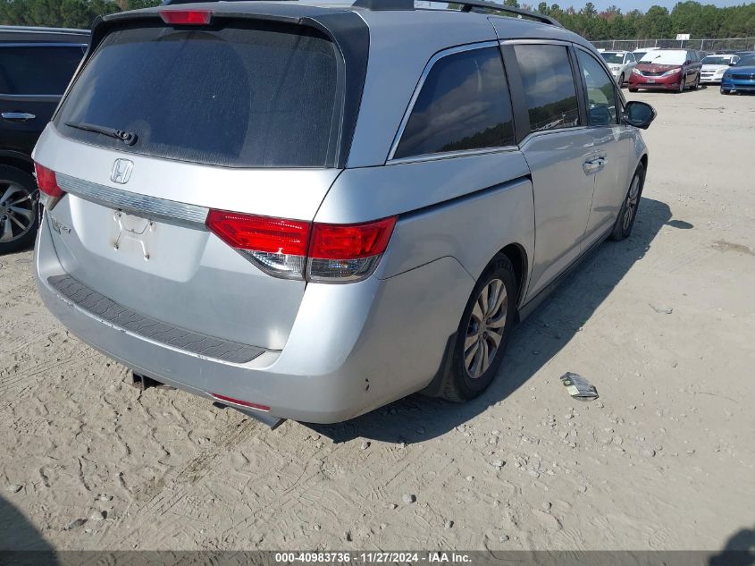 VIN 5FNRL5H60EB038227 2014 HONDA ODYSSEY no.4