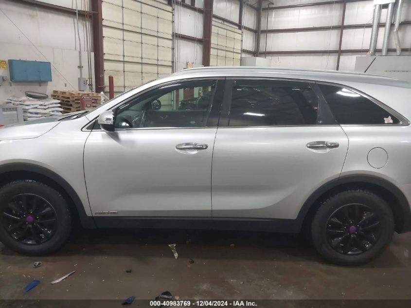 2017 Kia Sorento 3.3L Lx VIN: 5XYPGDA57HG334902 Lot: 40983769