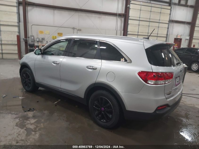 VIN 5XYPGDA57HG334902 2017 KIA SORENTO no.3