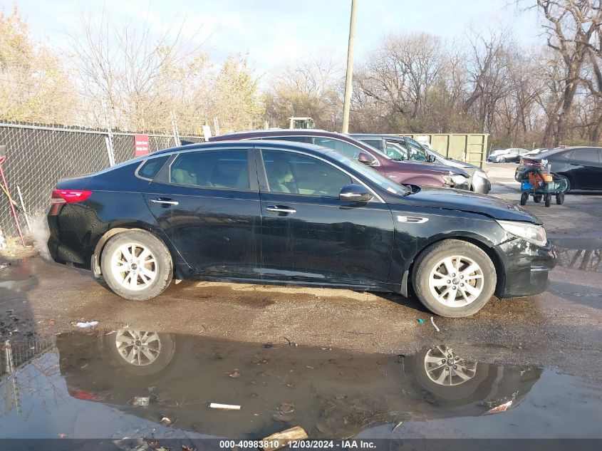 VIN 5XXGT4L34GG111646 2016 KIA Optima, LX no.13