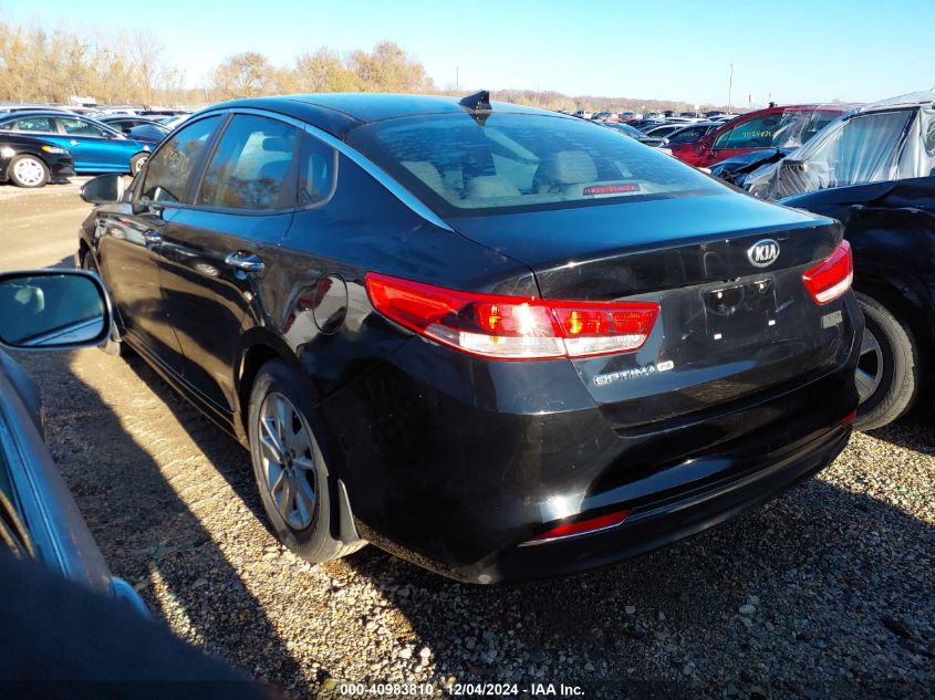 VIN 5XXGT4L34GG111646 2016 KIA Optima, LX no.3