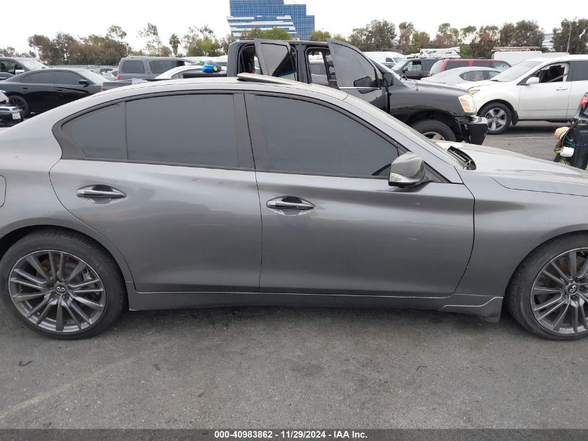 VIN JN1FV7AP4GM420804 2016 Infiniti Q50, 3.0T Red S... no.13