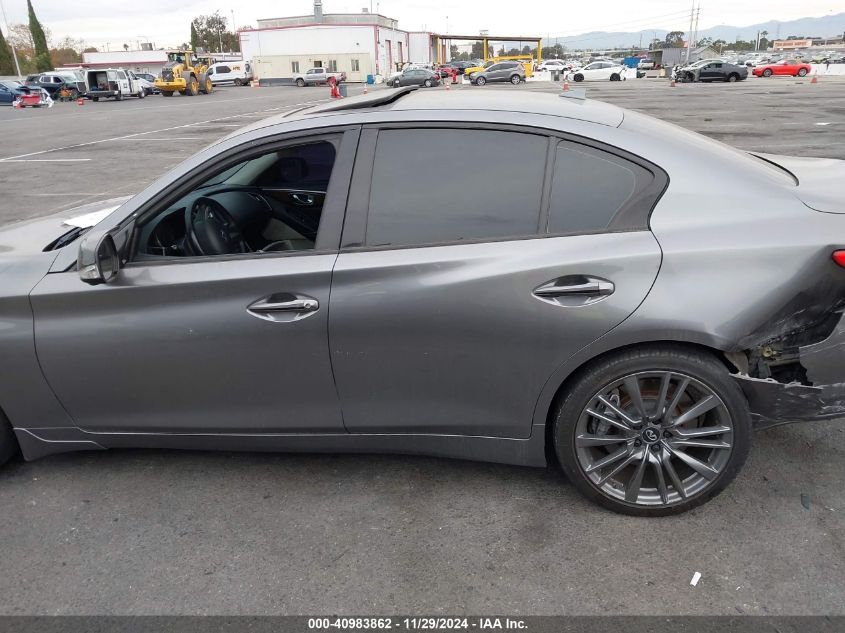 VIN JN1FV7AP4GM420804 2016 Infiniti Q50, 3.0T Red S... no.14