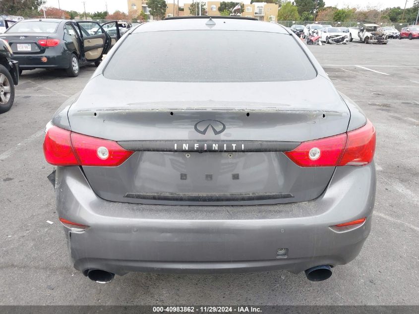 VIN JN1FV7AP4GM420804 2016 Infiniti Q50, 3.0T Red S... no.16