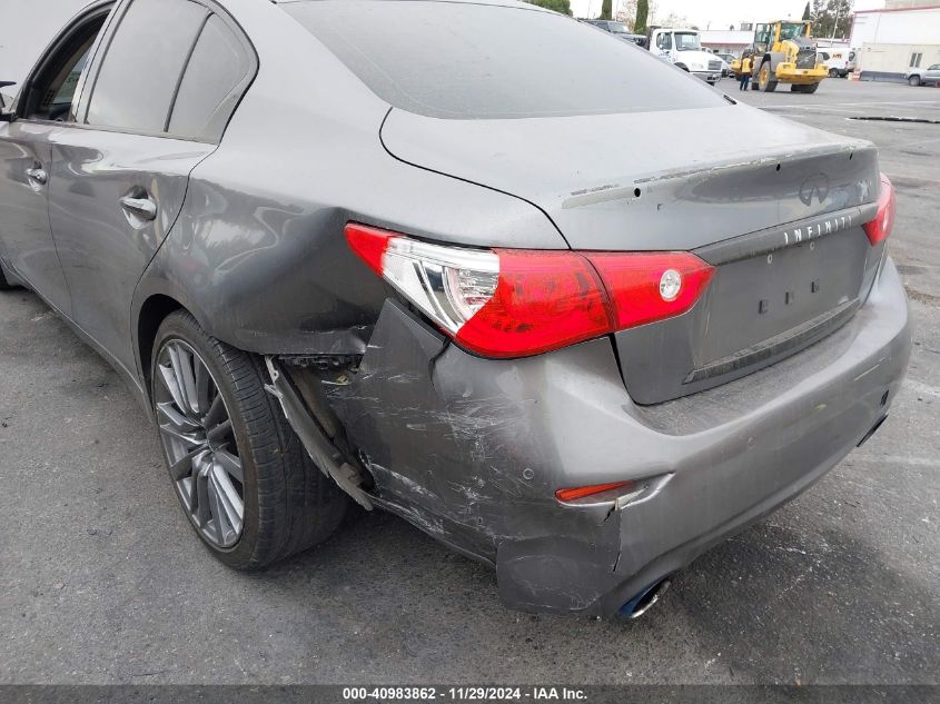 VIN JN1FV7AP4GM420804 2016 Infiniti Q50, 3.0T Red S... no.6