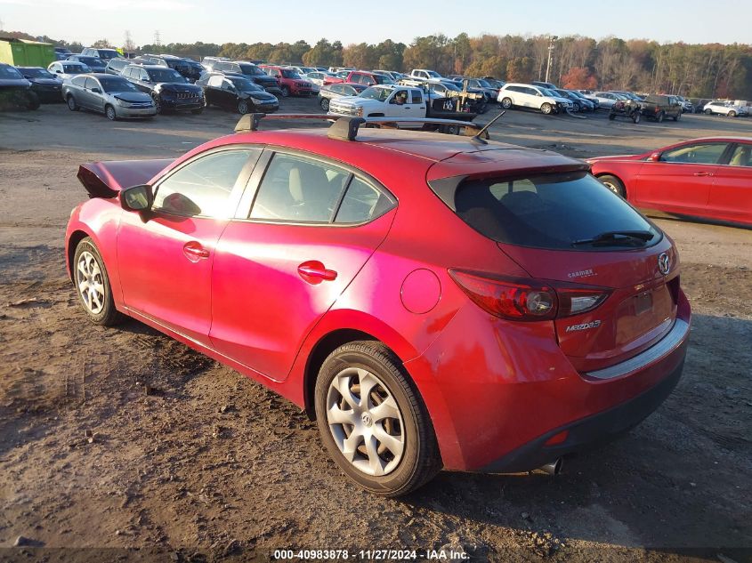 VIN 3MZBM1K76FM157659 2015 MAZDA MAZDA3 no.3