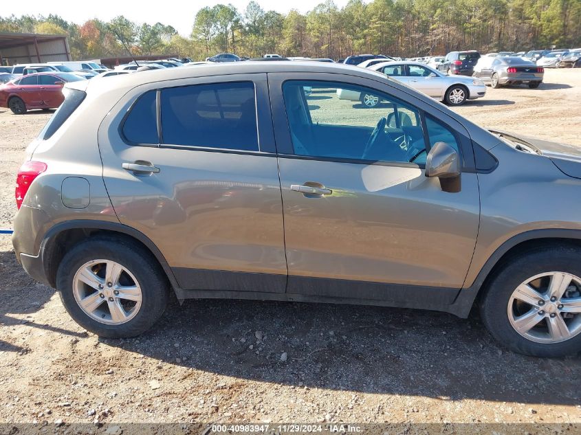 2020 Chevrolet Trax Fwd Ls VIN: KL7CJKSB4LB334882 Lot: 40983947