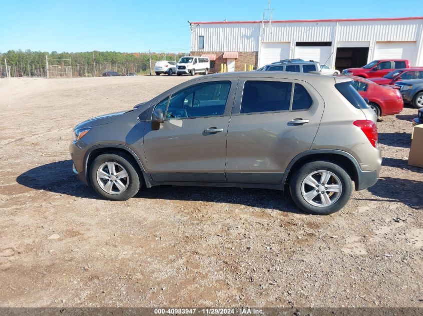 2020 Chevrolet Trax Fwd Ls VIN: KL7CJKSB4LB334882 Lot: 40983947