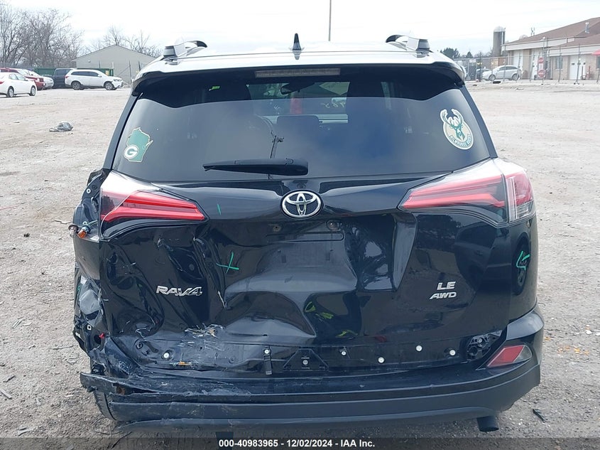 2018 TOYOTA RAV4 LE VIN: 2T3BFREVXJW821264