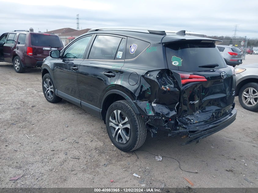 2018 TOYOTA RAV4 LE VIN: 2T3BFREVXJW821264