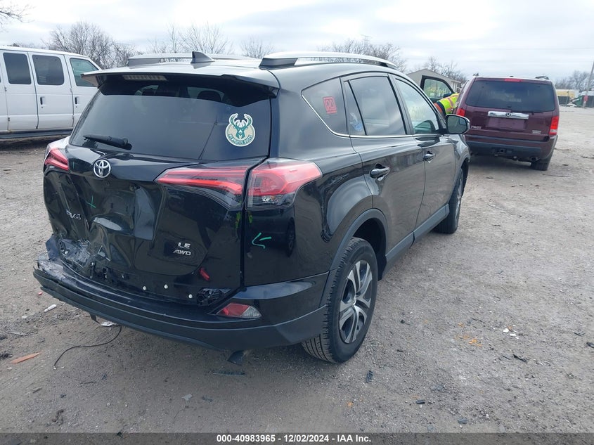 2018 TOYOTA RAV4 LE VIN: 2T3BFREVXJW821264