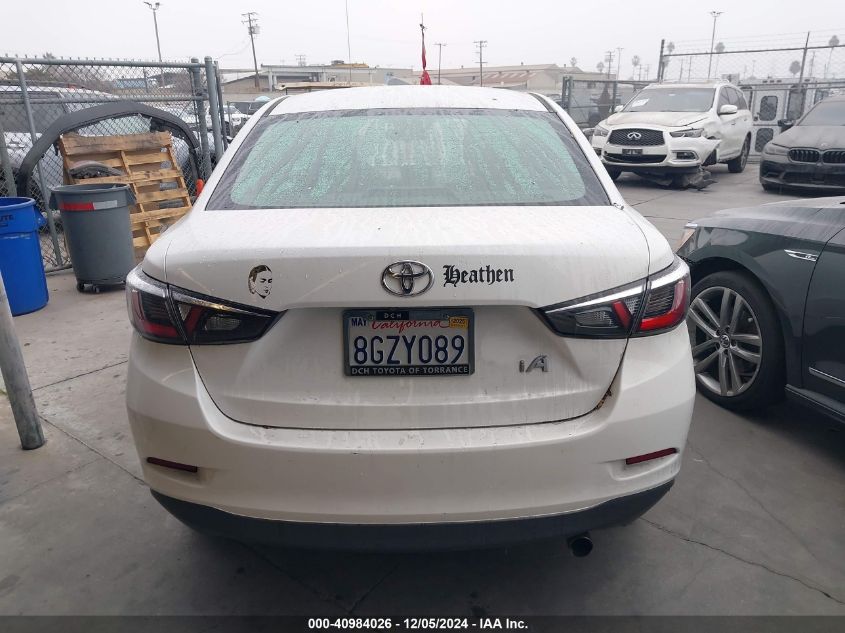 2018 Toyota Yaris Ia VIN: 3MYDLBYV7JY309140 Lot: 40984026