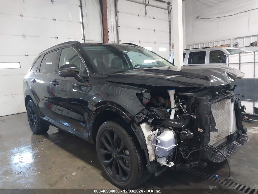 2023 Kia Sorento Sx Prestige VIN: 5XYRKDLF3PG220455 Lot: 40984030