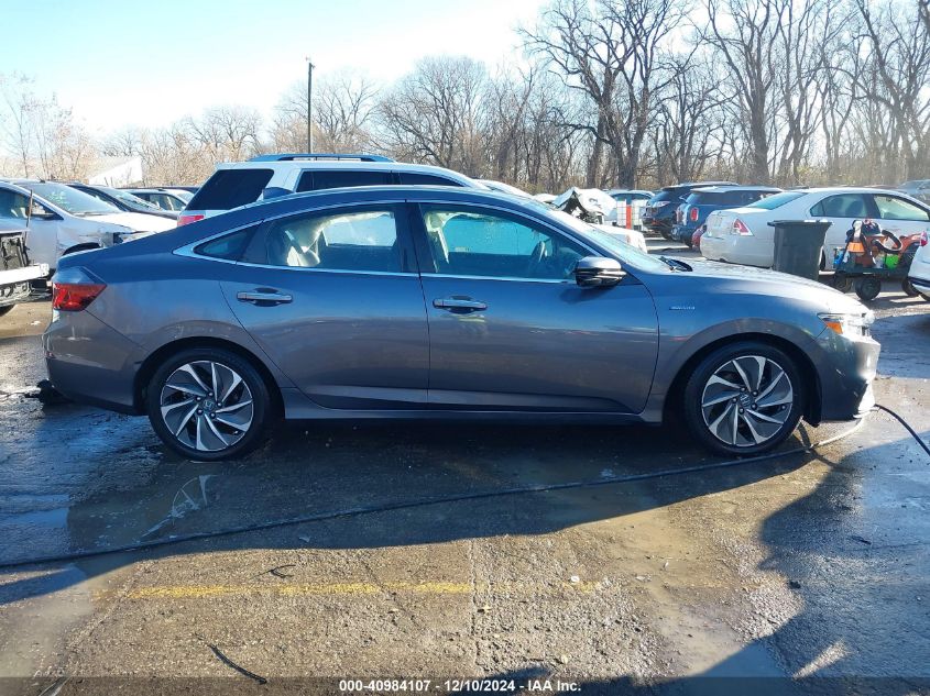 2019 Honda Insight Touring VIN: 19XZE4F97KE016910 Lot: 40984107