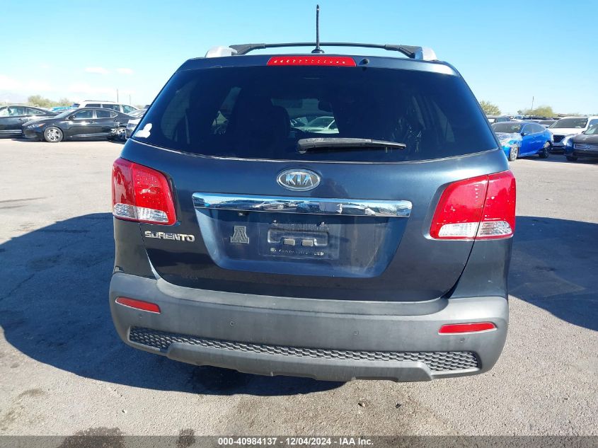 2012 Kia Sorento Lx VIN: 5XYKT4A63CG239213 Lot: 40984137