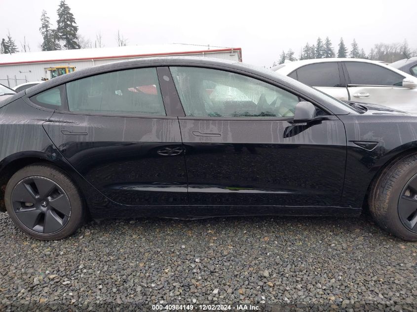 2023 TESLA MODEL 3 - 5YJ3E1EA3PF576313